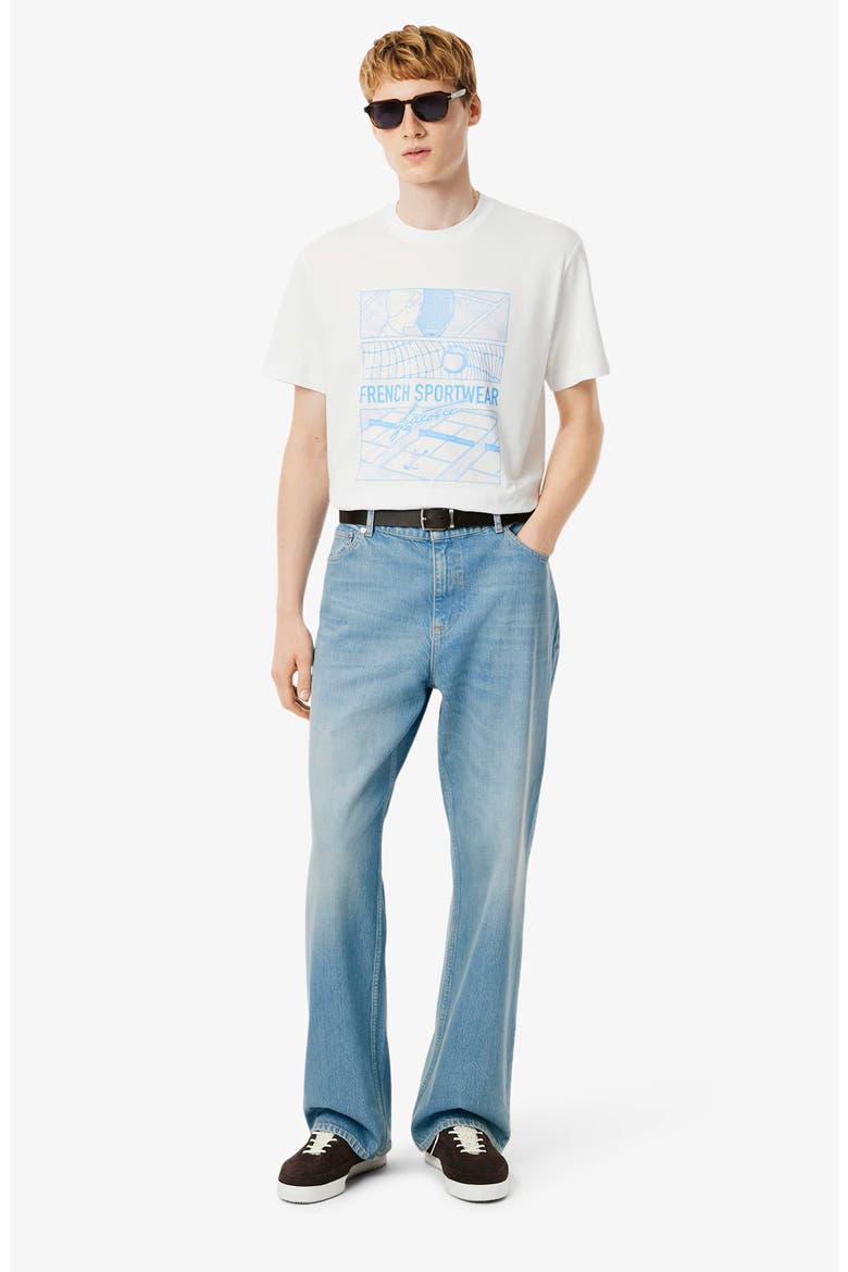 Loose Fit Jeans, Alternate, color, WASHED BLEACH