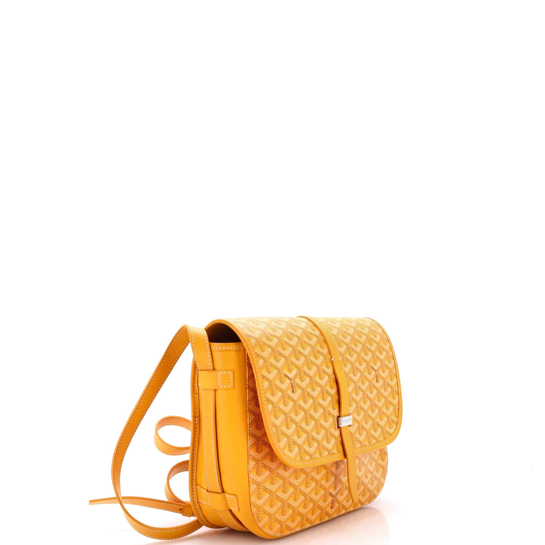 Belvedere II Messenger Bag Coated Canvas MM, Alternate, color, Yellow