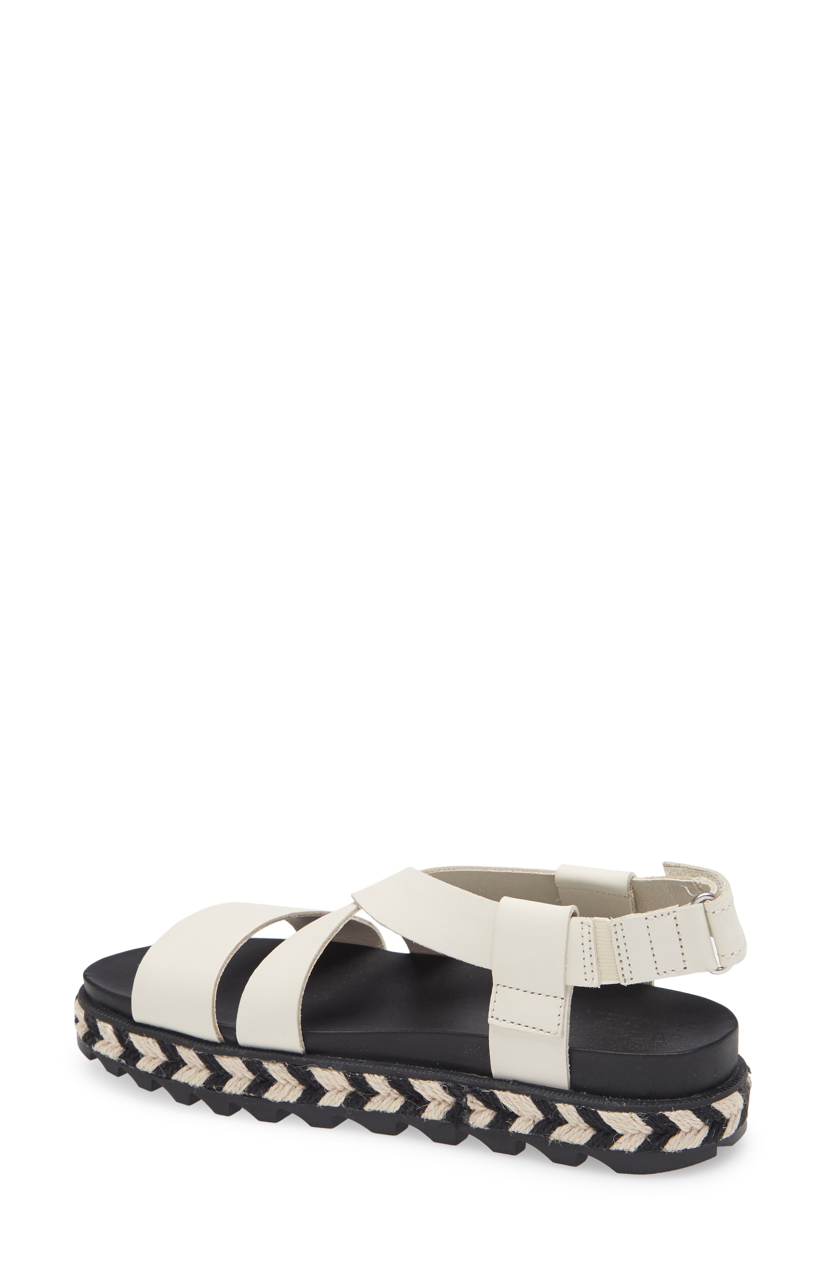 Roaming Crisscross Sandal, Alternate, color, CHALK