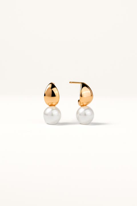 Dew Pearl Drop Earrings