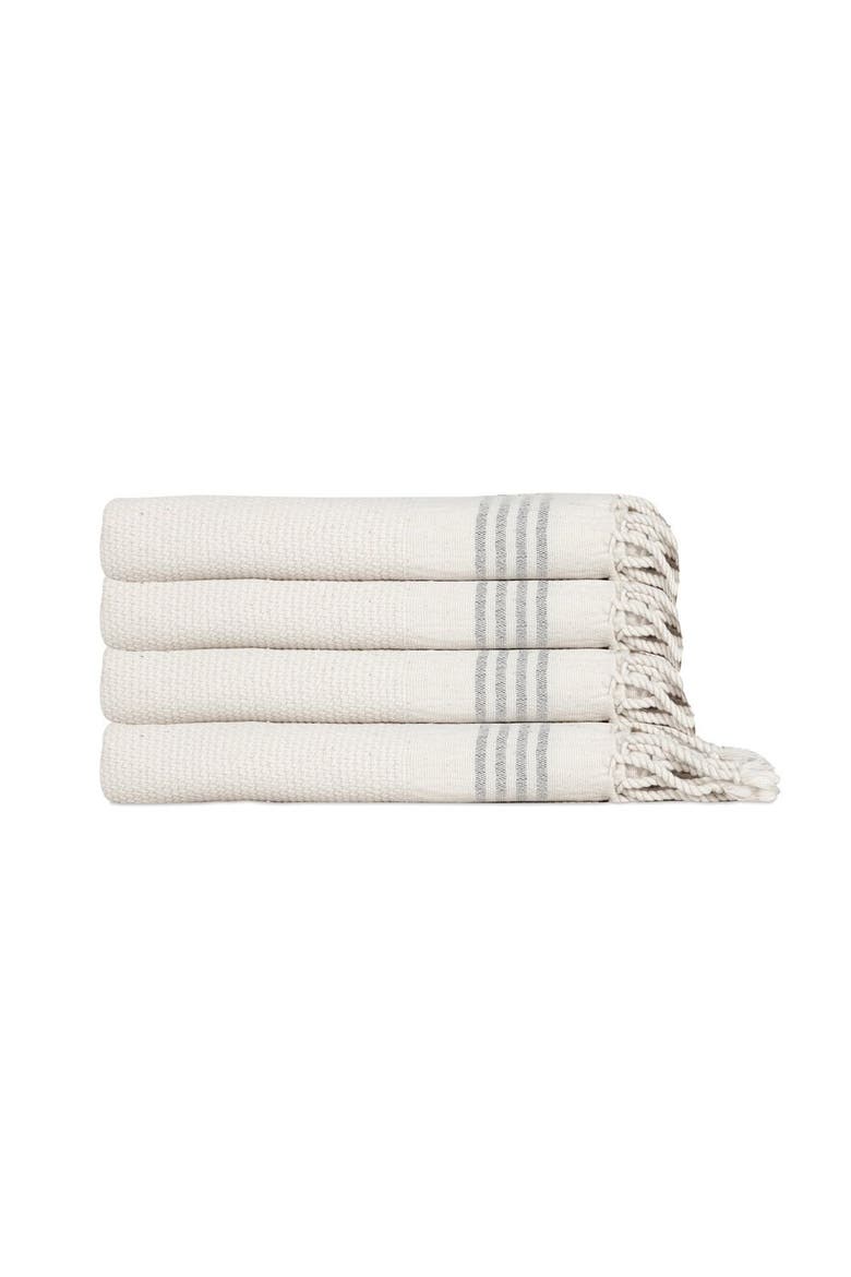 Whisper Weight Turkish Cotton Hand Towel Bundle, Main, color, Natural