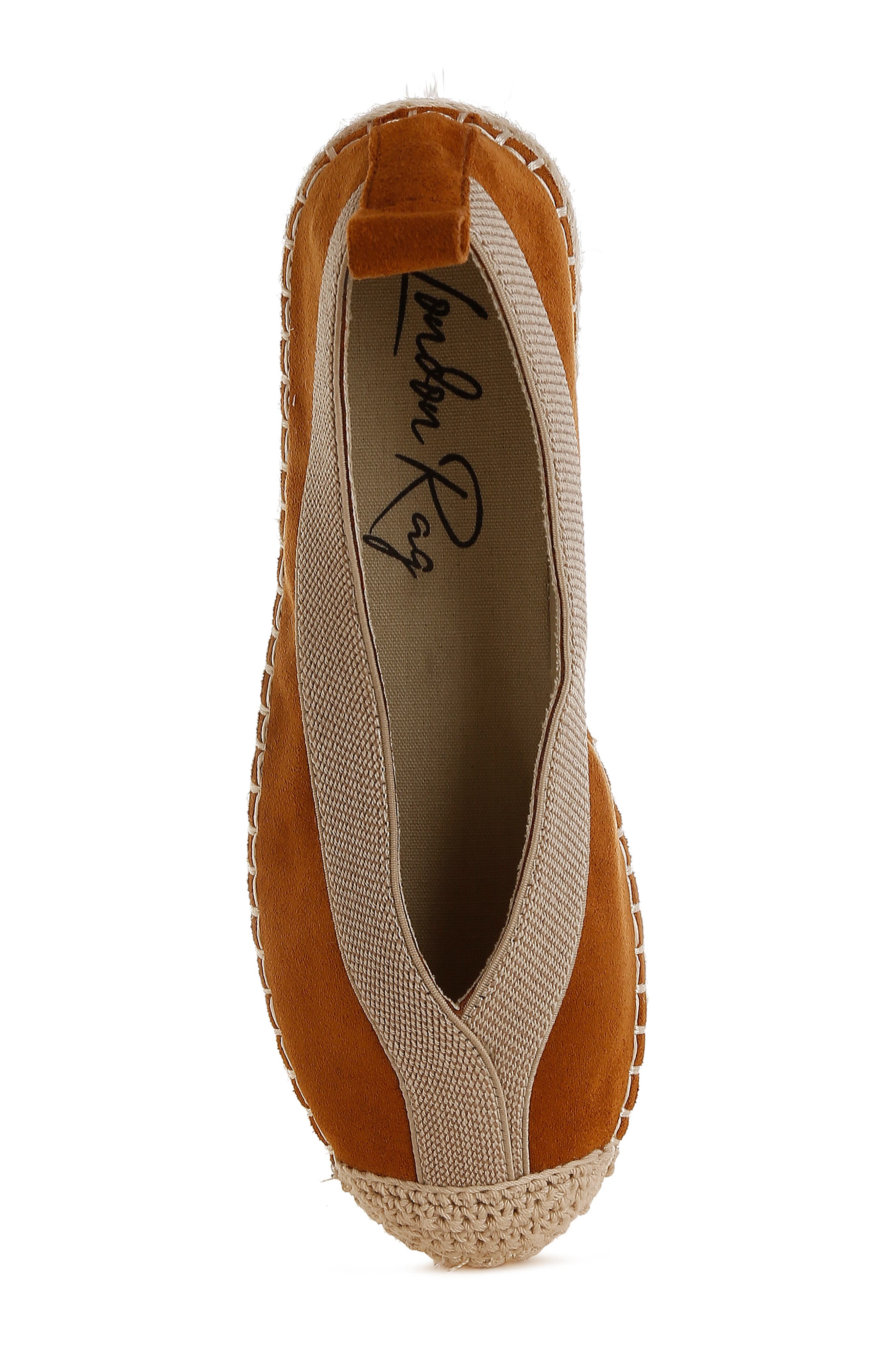 LONDON RAG Yalva Detachable Ankle Wrap Tie Flat, Alternate, color, Tan