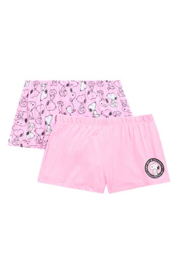 Peanuts 2-pack Pajama Shorts In Multi