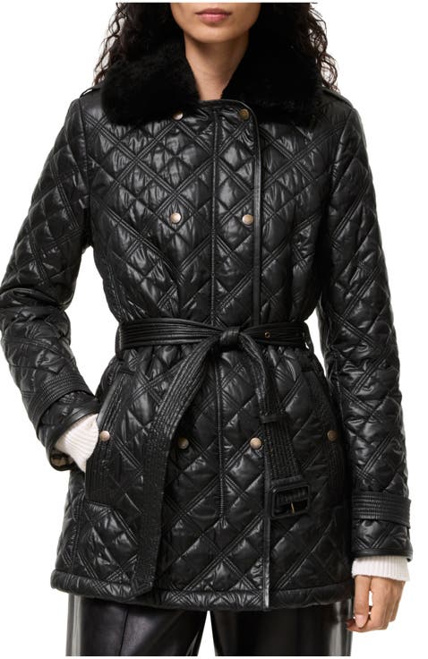 Quilted Nylon Rosedale Coat
