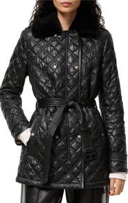 Burberry Quilted Nylon Rosedale Coat