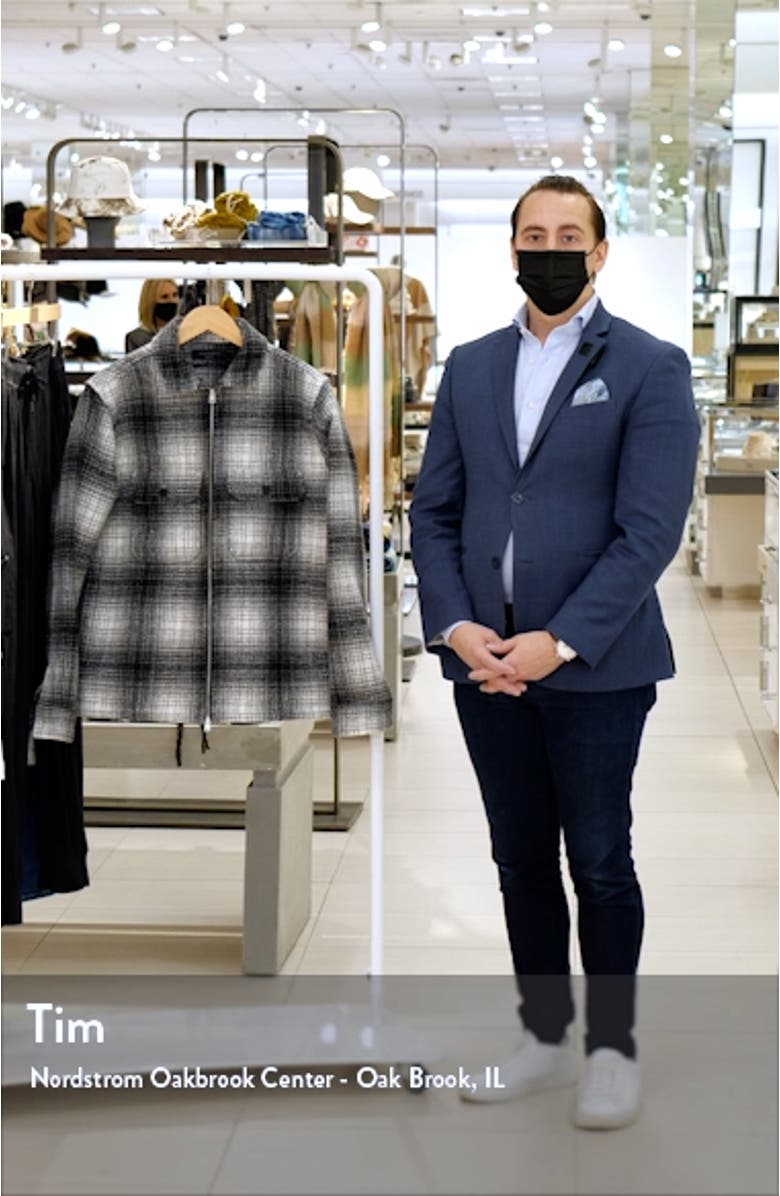 Chalkhill Plaid Flannel Shirt Jacket, sales video thumbnail