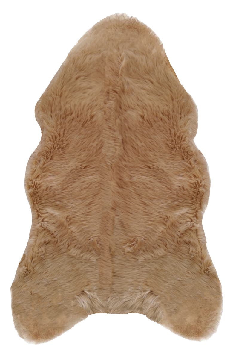 R16 HOME Faux Fur Shag Rug, Main, color,