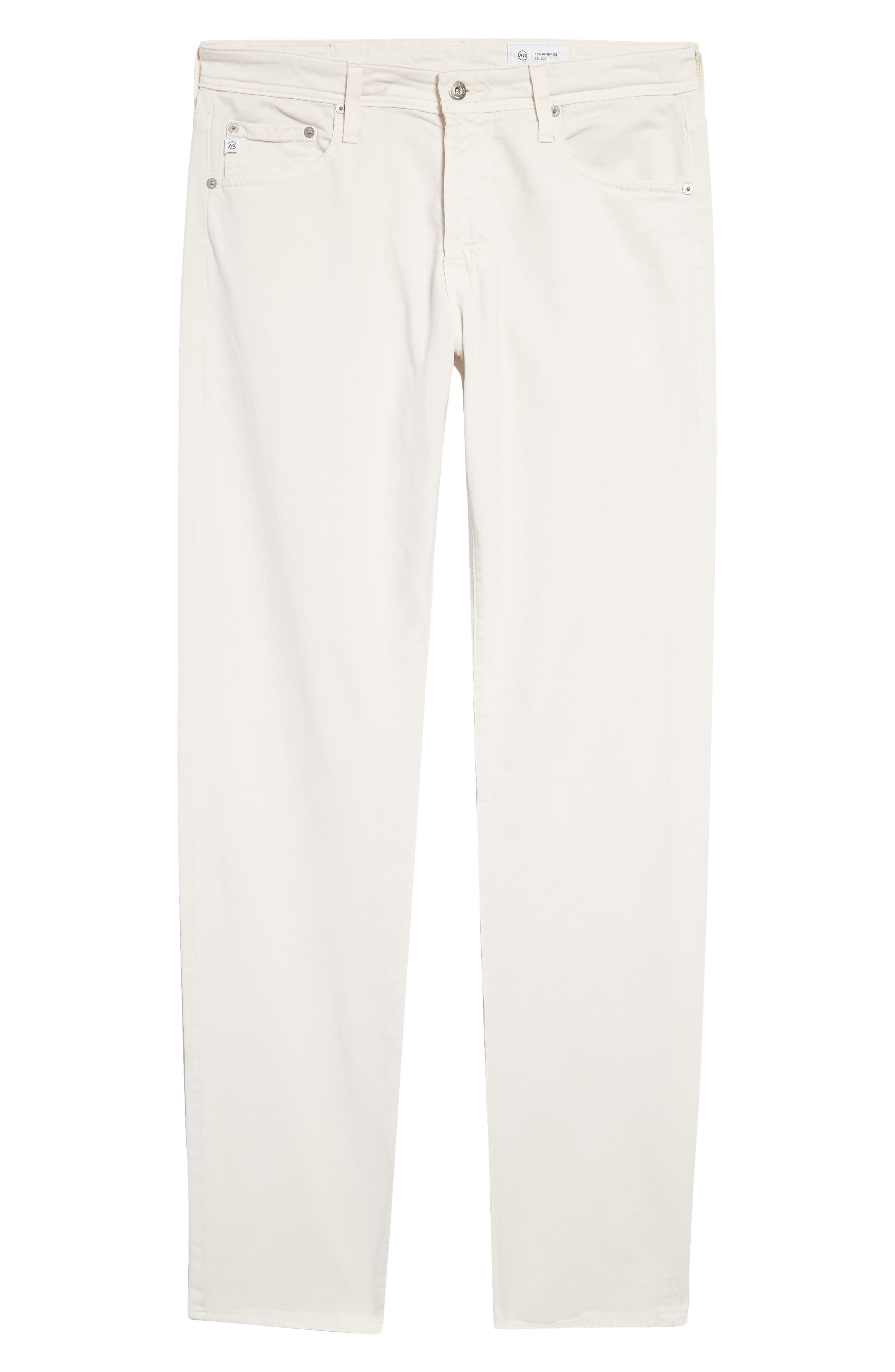 AG Tellis Sueded Stretch Sateen Slim Leg Pants