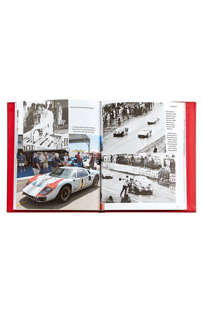 Graphic Image Ford vs. Ferrari Leather Edition, Alternate, color, Red