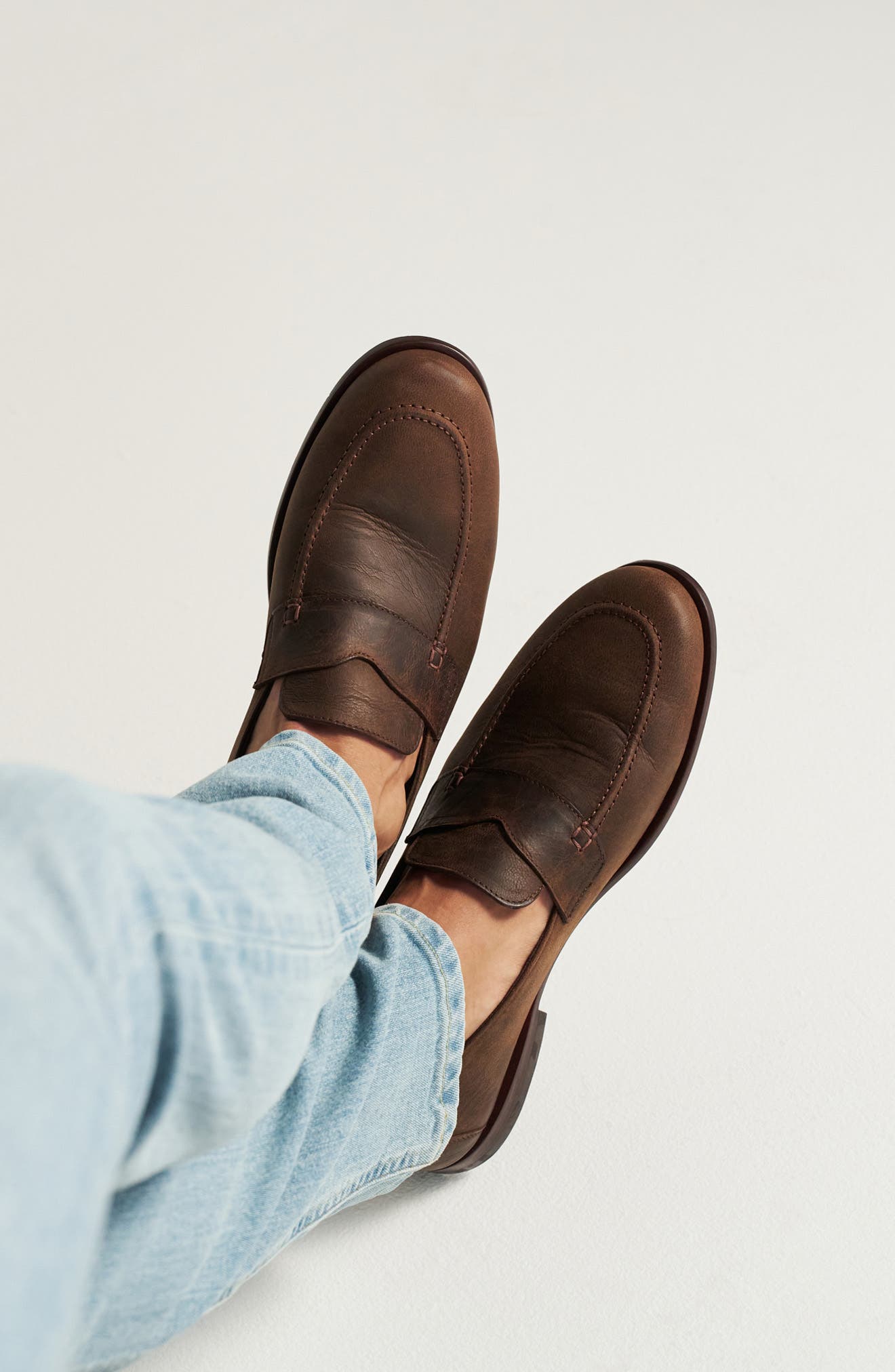 Tecovas The Monterrey Penny Loafer, Alternate, color, 