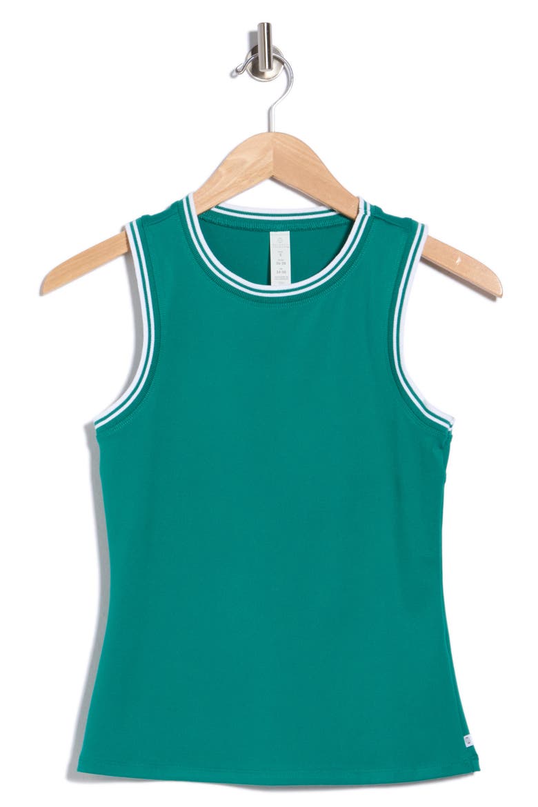 Eliza Tank, Alternate, color, QUETZAL GREEN
