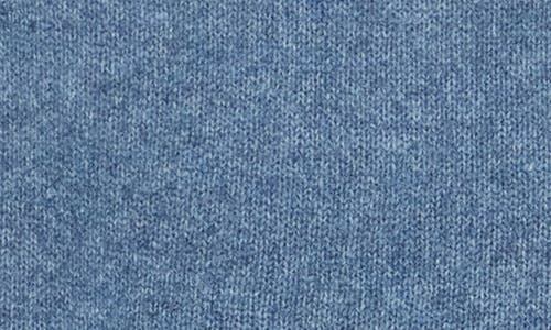 French Connection Crewneck Crop Sweater In Blue