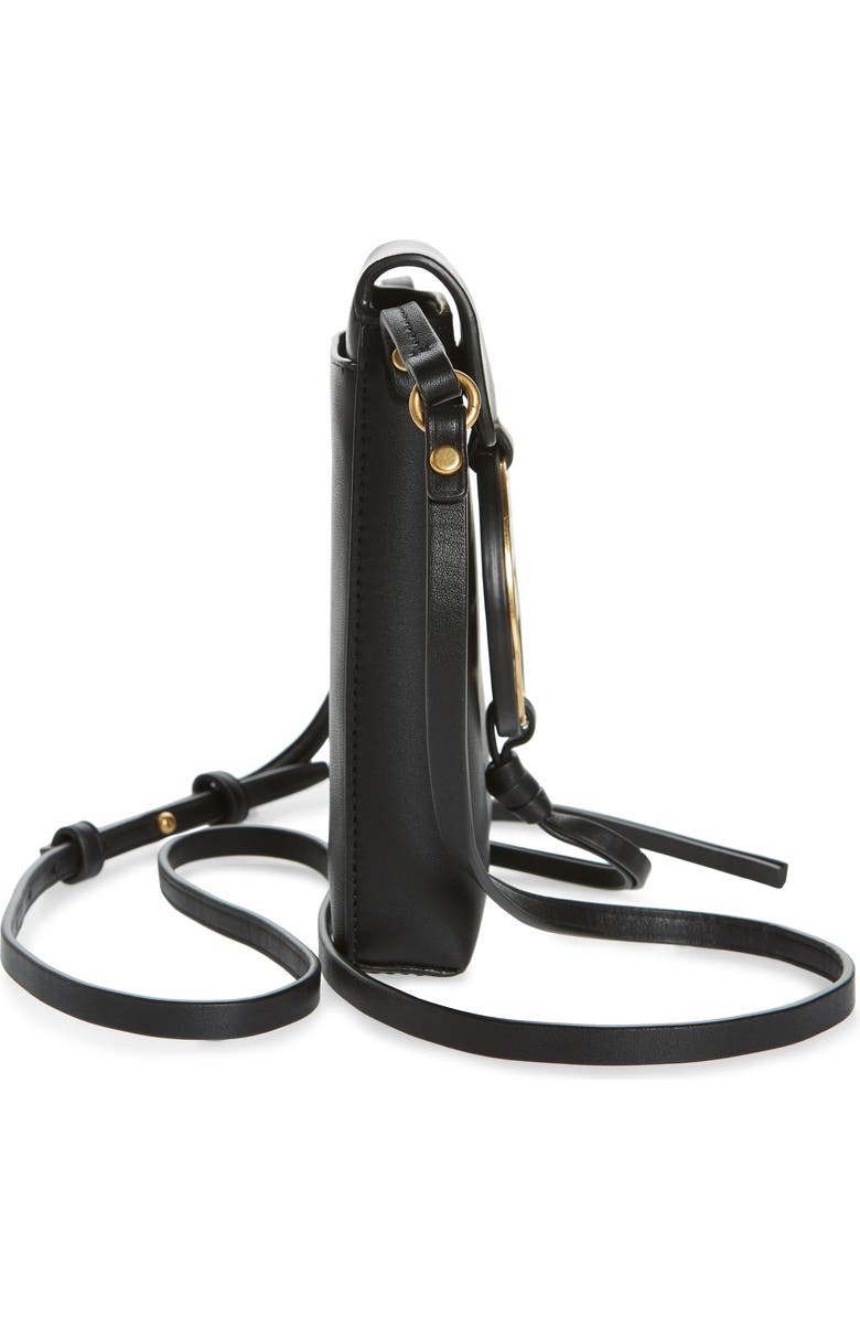 Tory Burch Miller Leather Phone Crossbody Bag, Alternate, color,