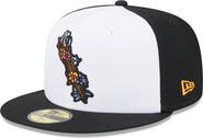New Era Men's New Era White Corpus Christi Hooks Theme Nights Día De Los Hooks  59FIFTY Fitted Hat