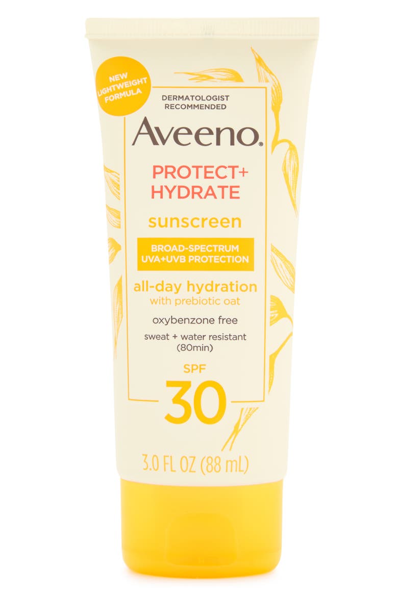 Protect & Hydrate Sunscreen Body Lotion - SPF 30 - 3 fl oz, Main, color, NO COLOR