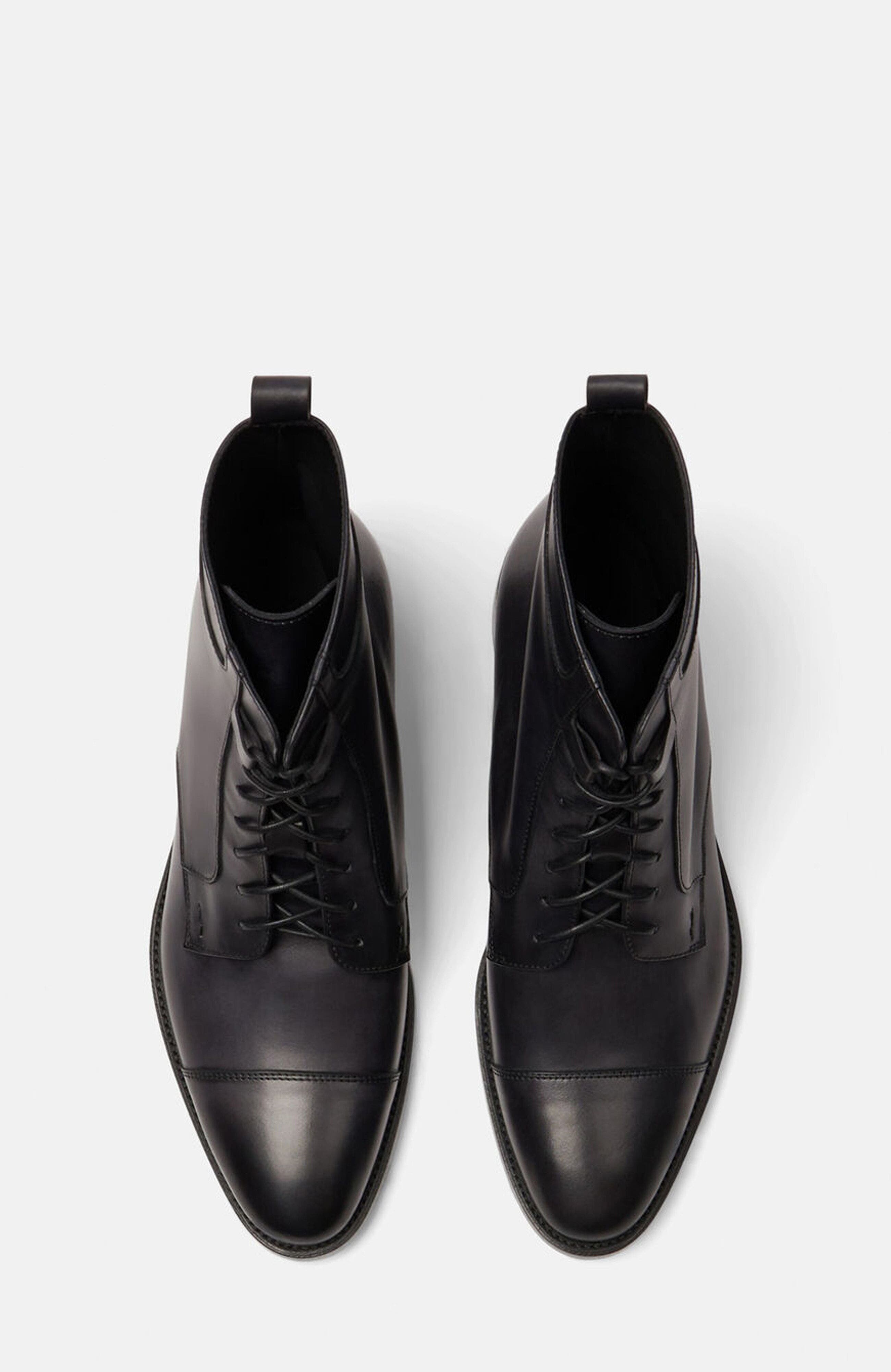 SCAROSSO Toto Boots, Alternate, color, Black Calf