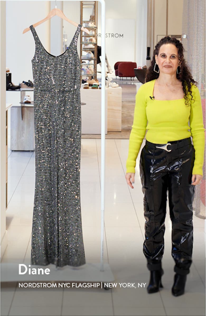 Teresa Beaded Wide Leg Jumpsuit, sales video thumbnail