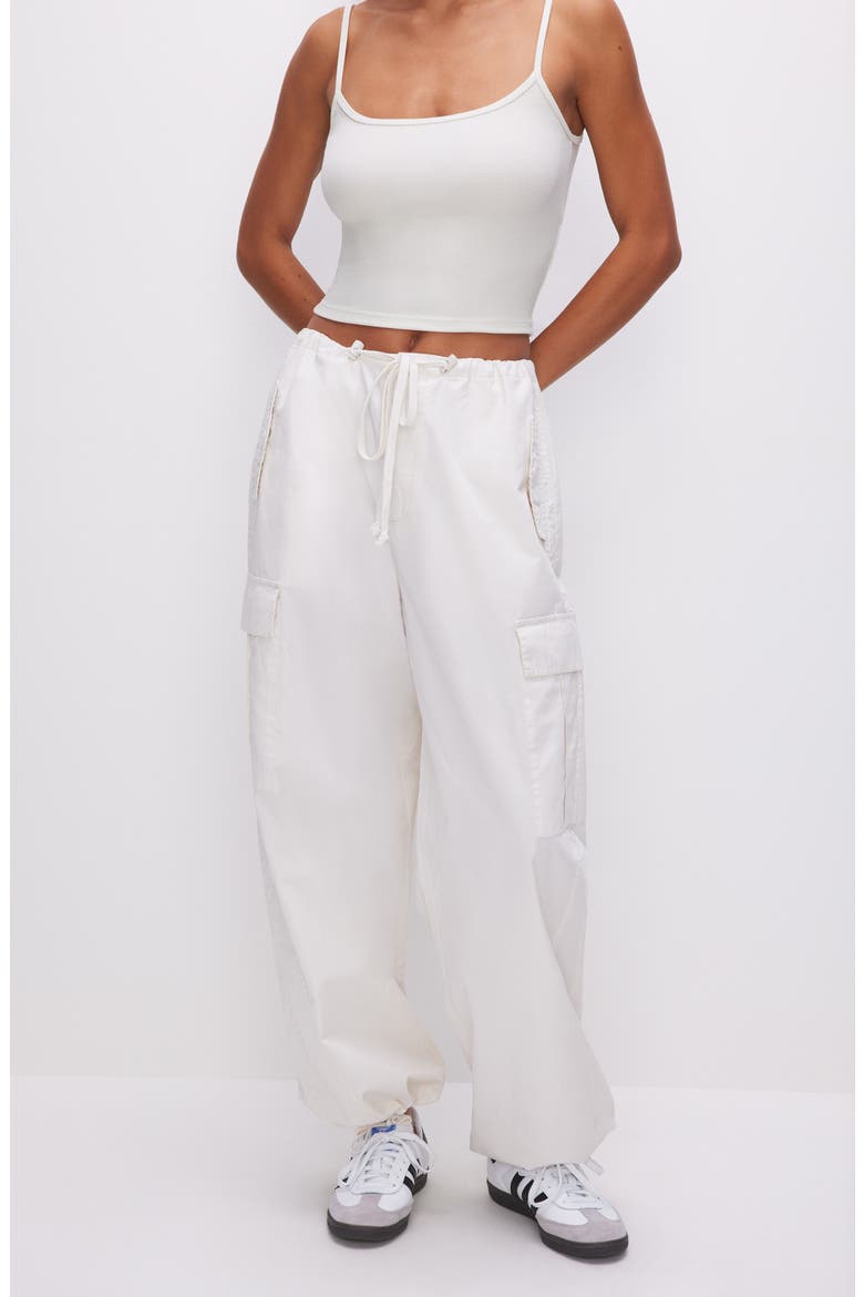 Parachute Cargo Joggers, Alternate, color, CLOUD WHITE001