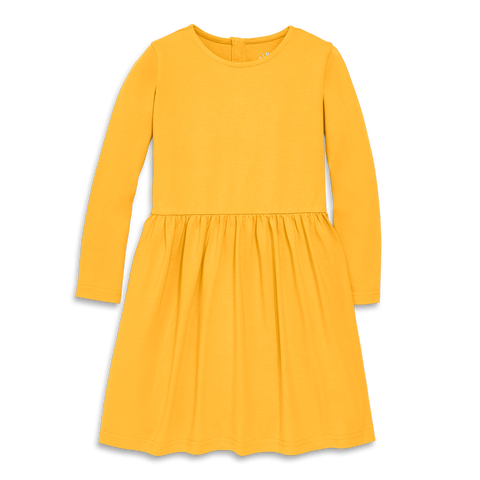 Kids Long Sleeve Perfect Pocket Dress (Toddler, Little Kid & Big Kid)