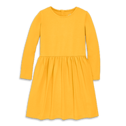 Primary Kids Long Sleeve Perfect Pocket Dress