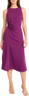 Maggy London Twist Midi Dress
