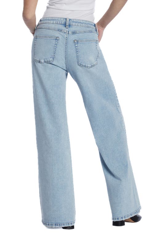 Hint Of Blu Happy Go Lucky Wide Leg Jeans
