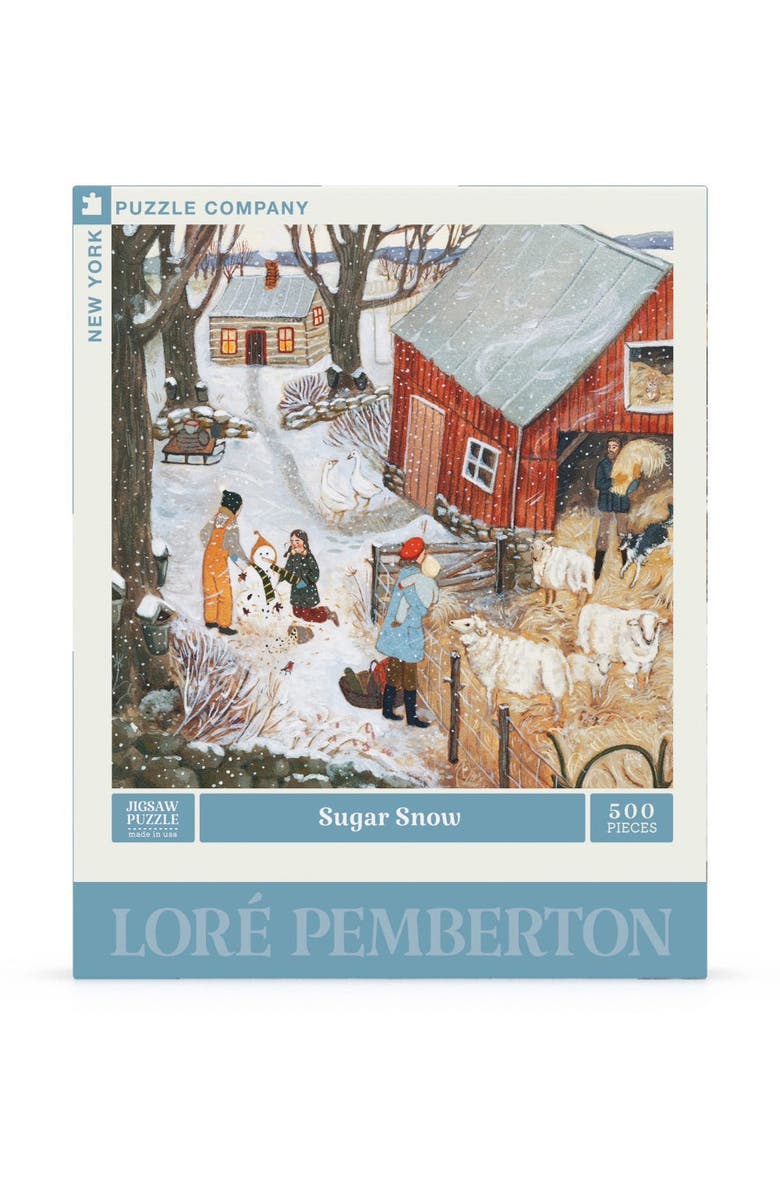NEW YORK PUZZLE COMPANY Sugar Snow 500 Piece Puzzle, Main, color, NO COLOR