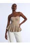 Stretch Linen Top