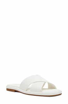 Khloe Crossover Strap Slide Sandal