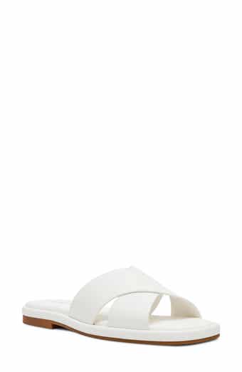 Khloe Crossover Strap Slide Sandal