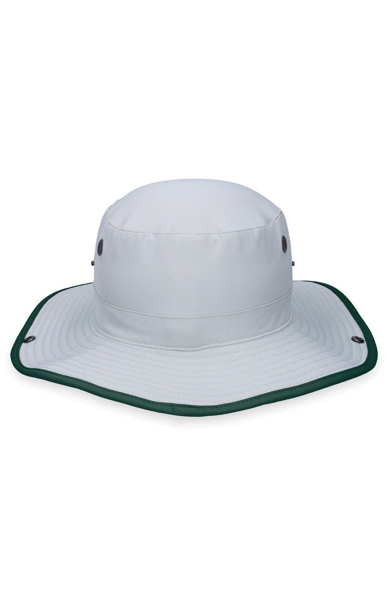 TOP OF THE WORLD Men's Top of the World Gray Michigan State Spartans Steady Bucket Hat, Alternate, color, 
