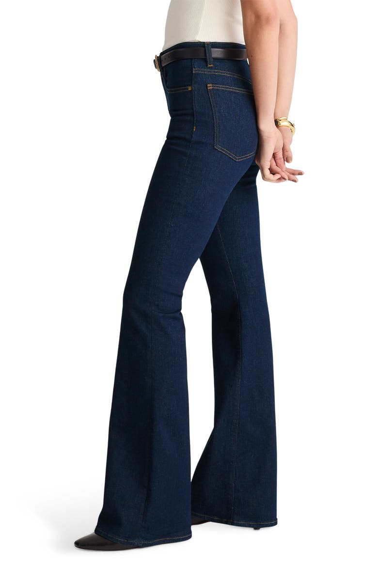 The Stretch Flare Jeans, Alternate, color, RINSE WASH