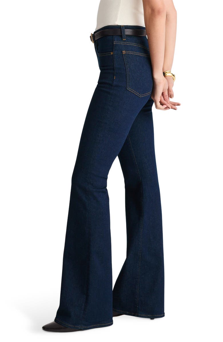 Madewell The Stretch Flare Jeans, Alternate, color, Rinse Wash