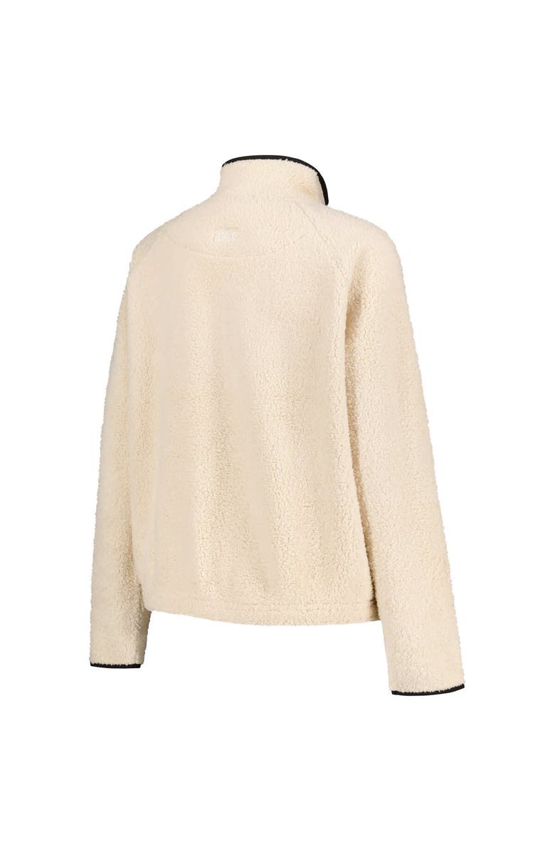 BOXERCRAFT Women's Natural Iowa Hawkeyes Everest Half-Zip Sweatshirt, Alternate, color, Natural