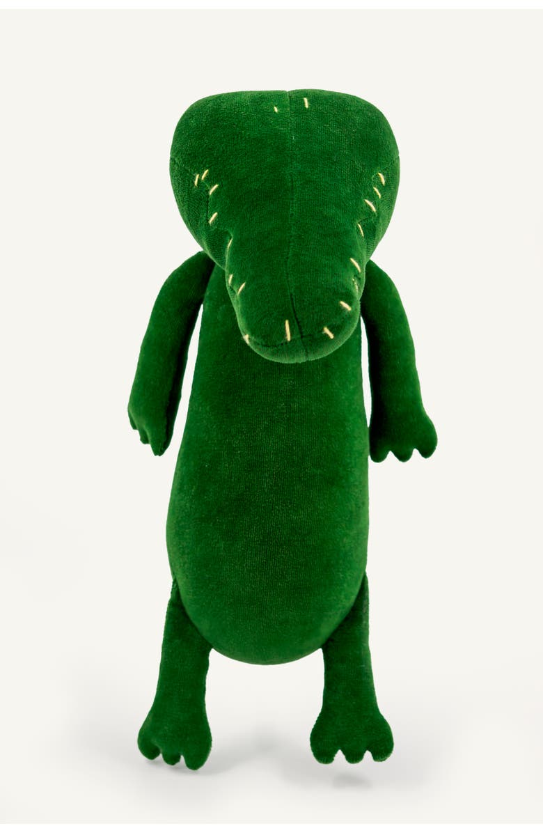 ADADA Tony, the crocodile stuffed animal green, Main, color, Green