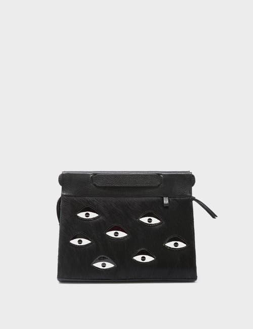 Min & Mon Vali Crossbody Small Leather Bag In Black