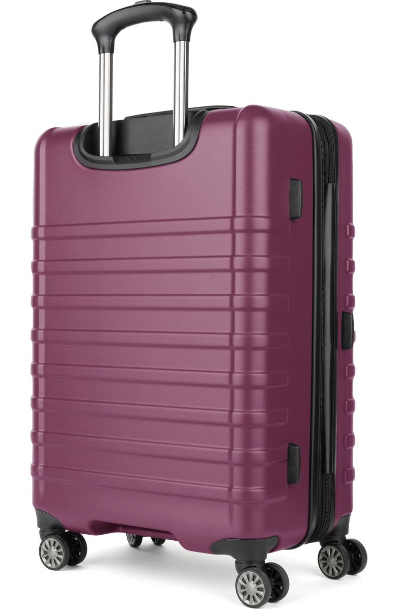 TRAVELPRO Rollmaster<sup>™</sup> 2 24-Inch Expandable Medium Checked Hardside Spinner Suitcase, Alternate, color, Dark Magenta Matte
