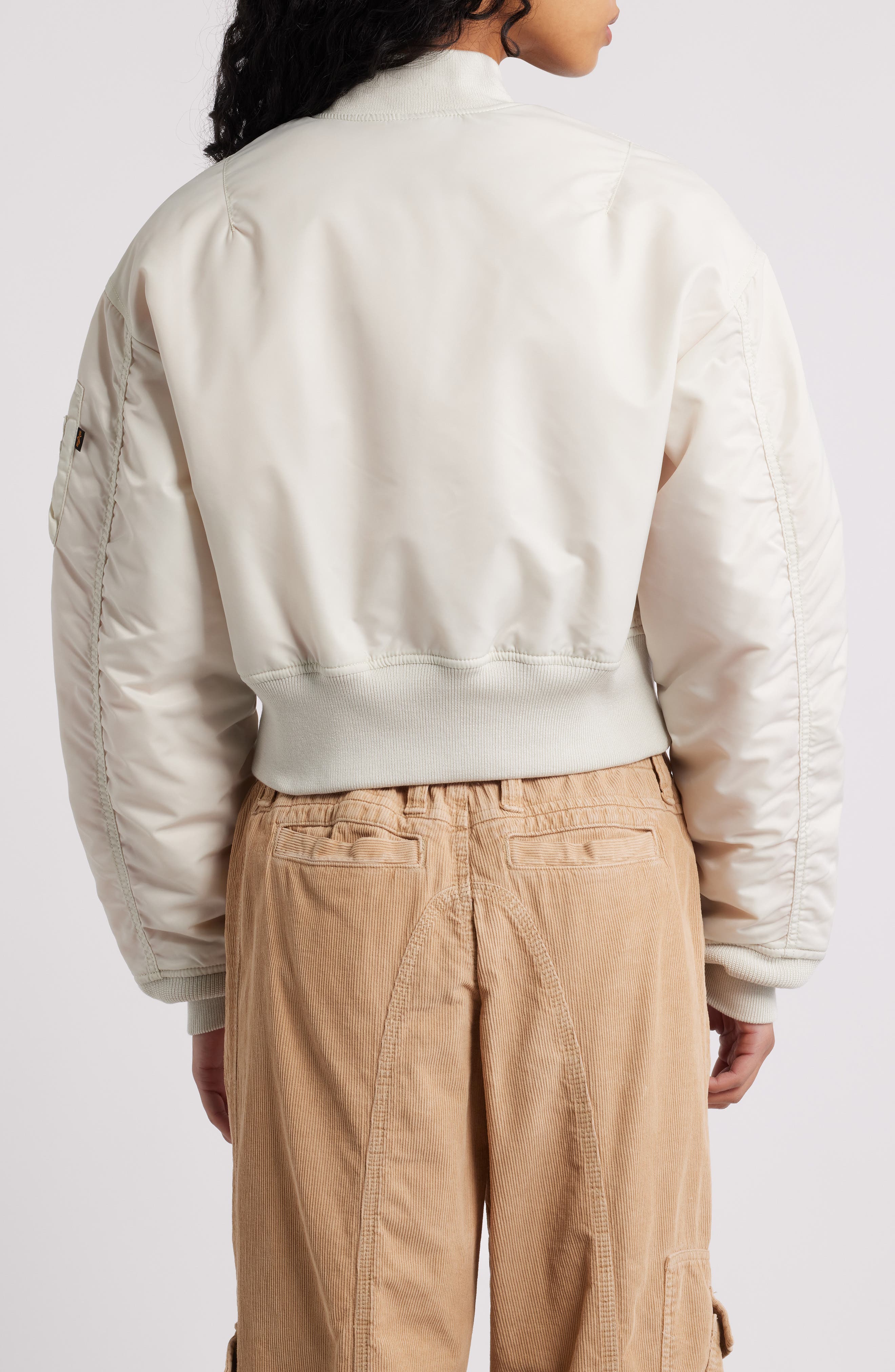 MA-1 Crop Flight Jacket - image 2
