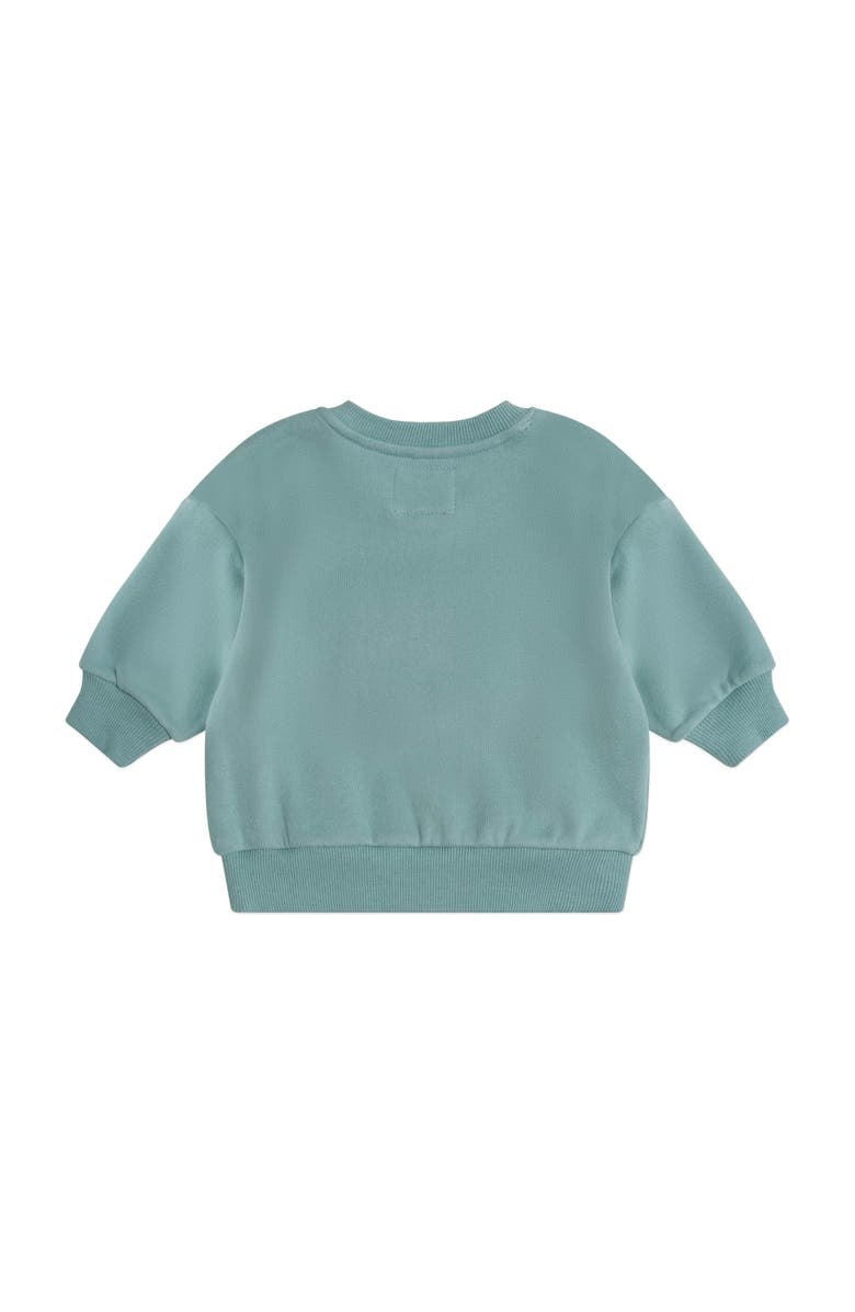 Huxbaby Furry Huxbear Sweatshirt Boys, Alternate, color, Green Granite