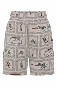 Kids' Surfing Life Print Shorts
