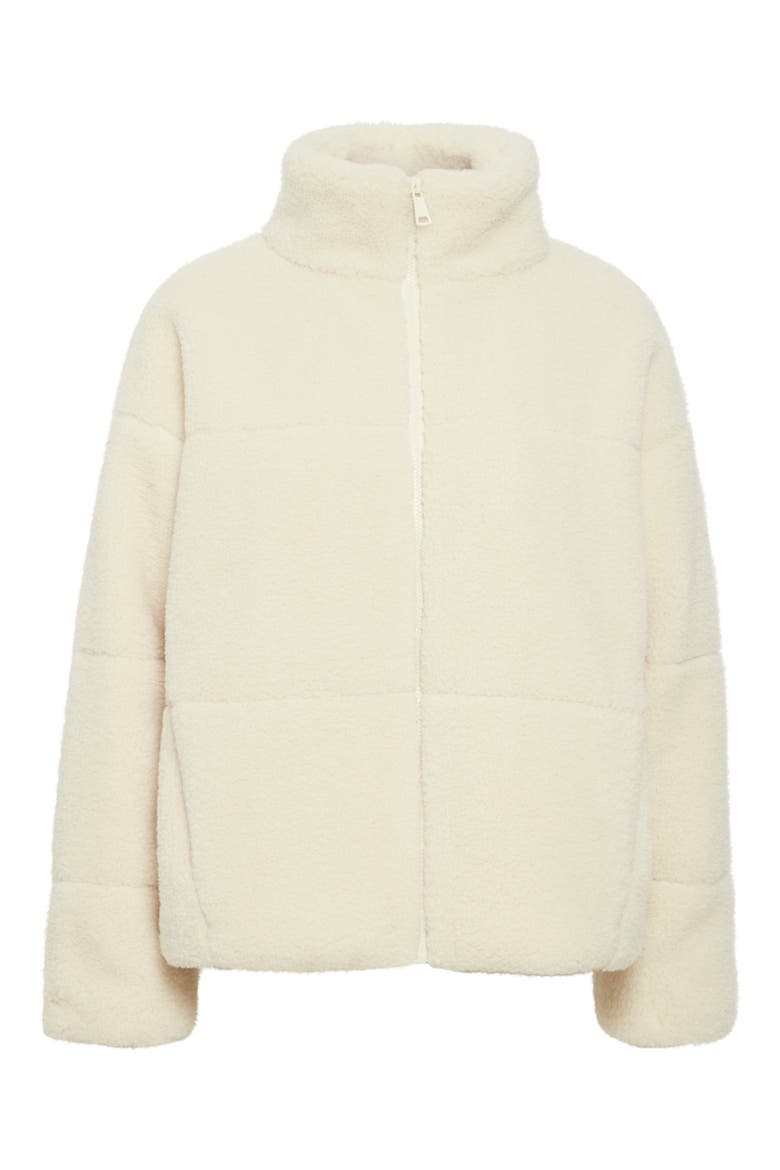 Funara Fleece Jacket, Alternate, color, ALMOND MILK