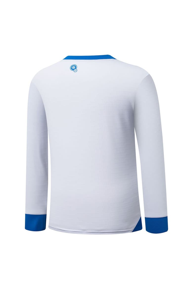 Men's Umbro  White El Salvador National Team 2025 Away Replica Long Sleeve Jersey, Alternate, color, White