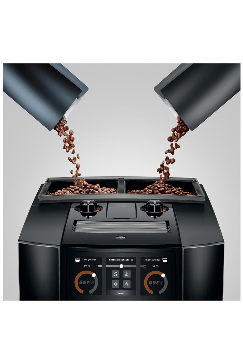 J10 Twin Automatic Coffee Machine, Alternate, color, BLACK