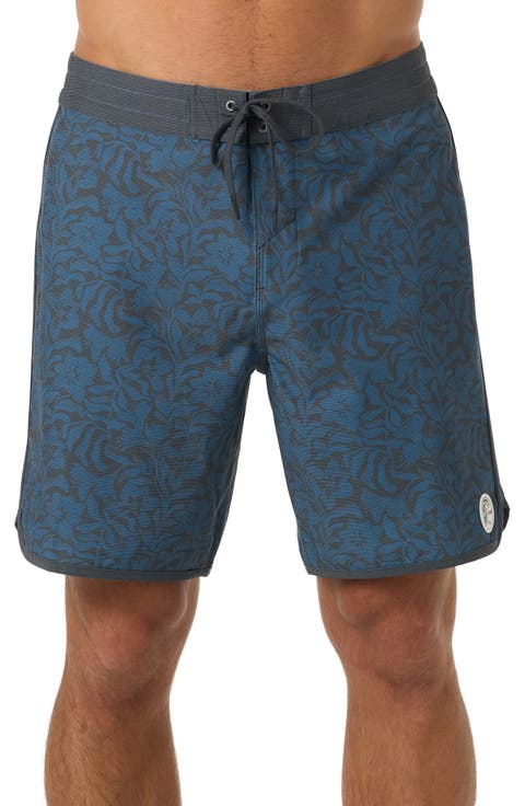 OG Print Scallop Board Shorts