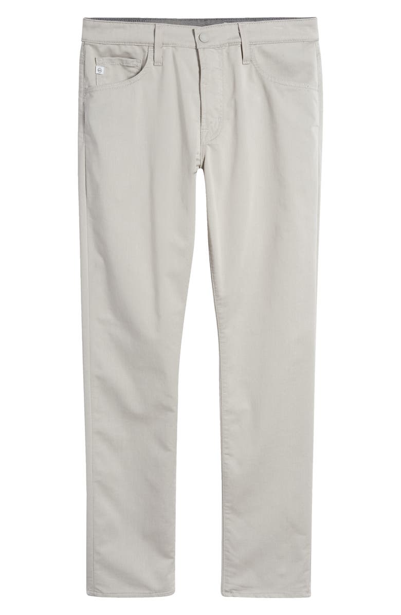 AG Everett Commuter Performance Slim Straight Pants, Alternate, color, Feather Grey