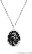 Vincero Men's Virgin Mary Pendant Necklace