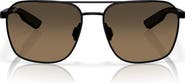 Costa Del Mar 58mm Wader Gradient Polarized Rectangular Sunglasses