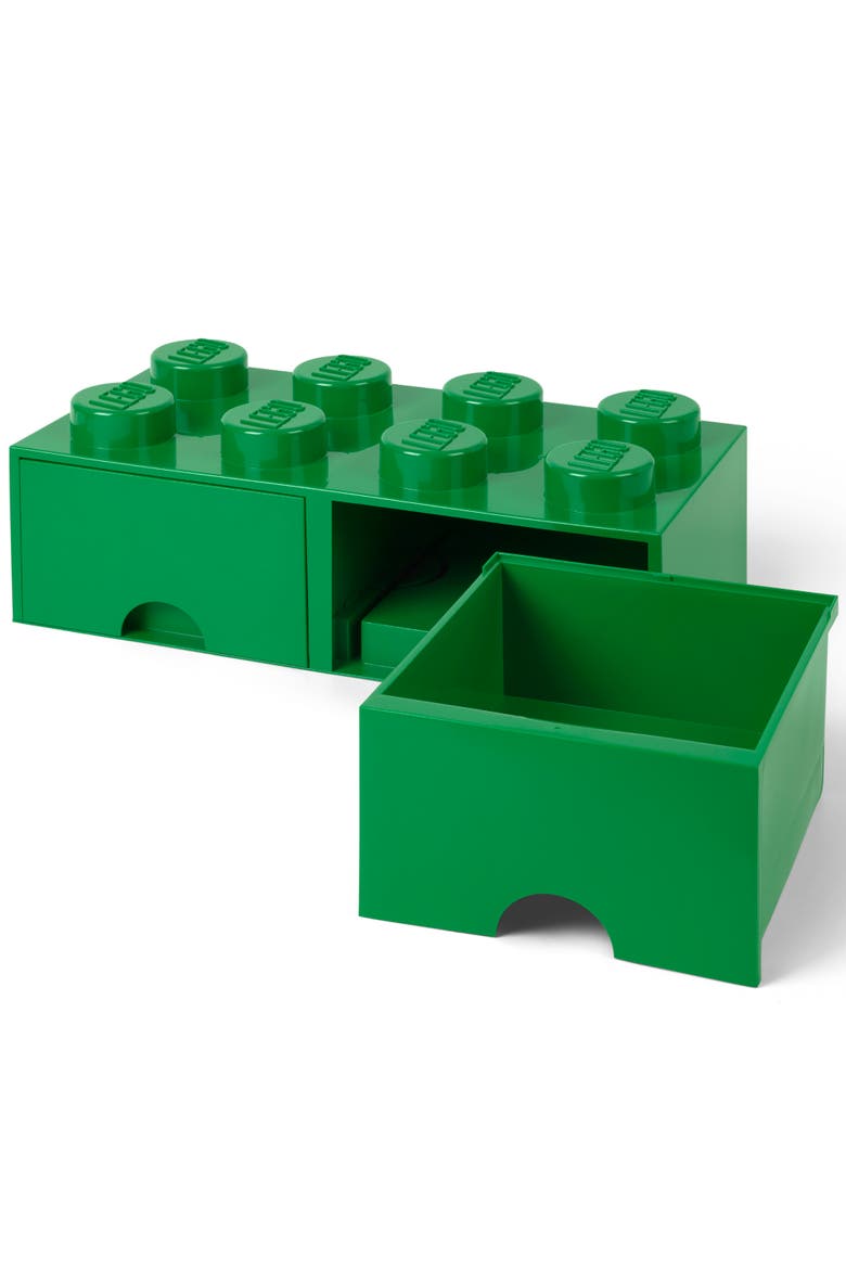 Storage Brick Drawer, Alternate, color, Green