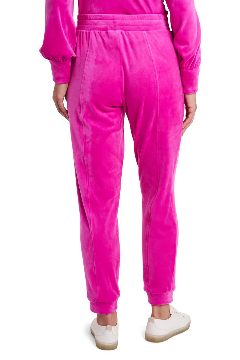 Velour Pants, Alternate, color, PARTY PINK
