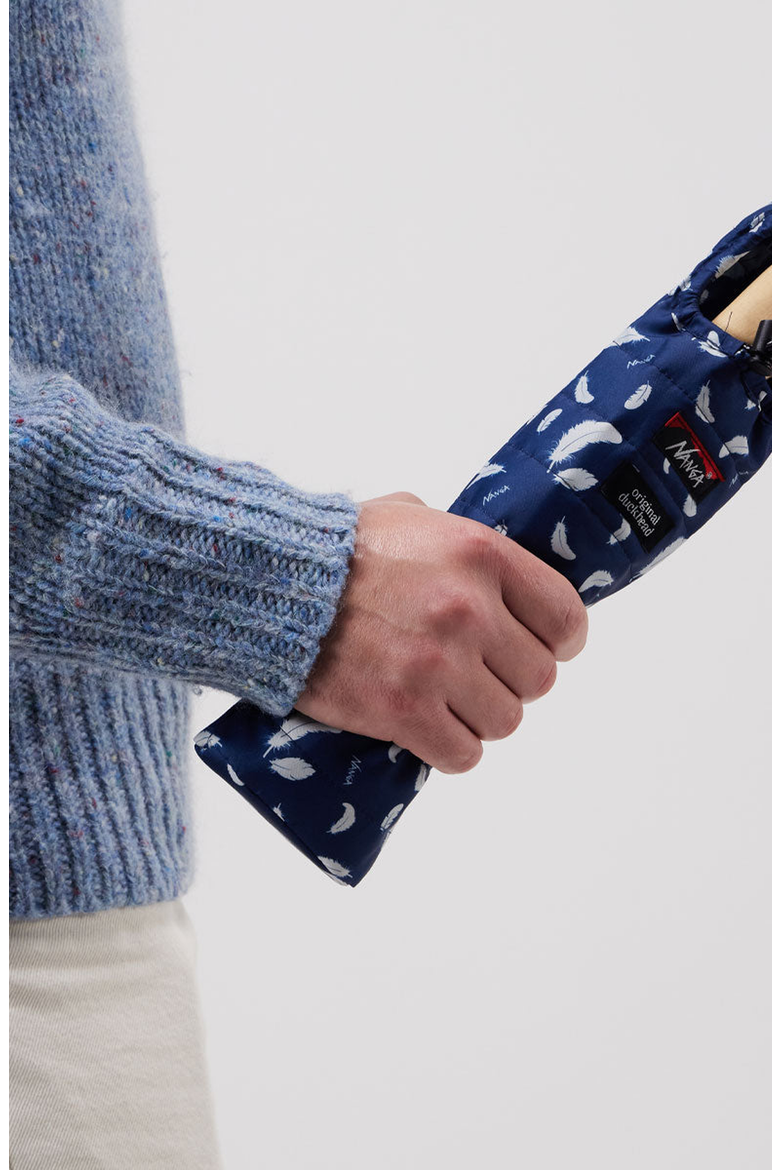 Sleep-Friendly Nanga Compact Duck Umbrella, Alternate, color, Navy Nanga